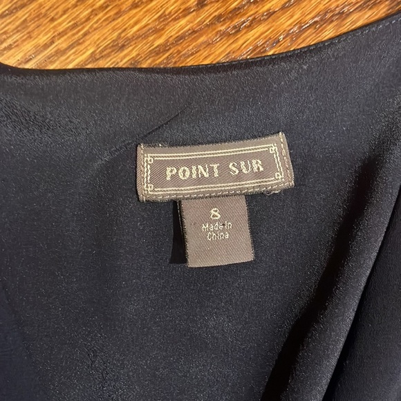 Point Sur Woman’s Navy Dress Size 8 - Picture 3 of 5
